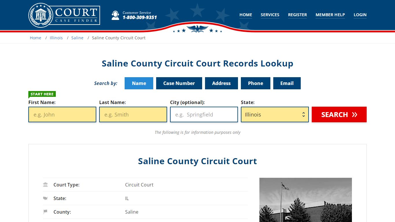 Saline County Circuit Court Records Lookup - CourtCaseFinder.com